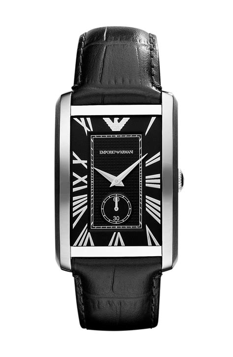 reloj emporio armani rectangular